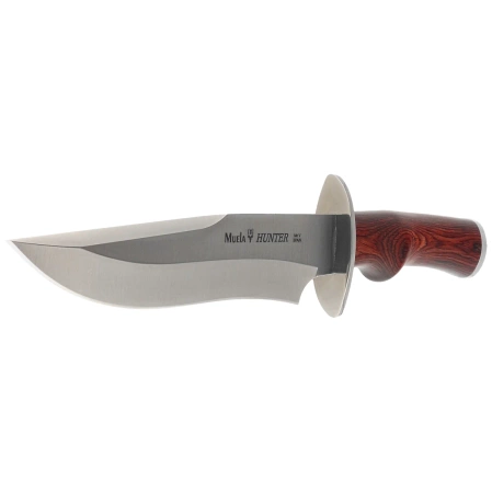 Nóż Muela Hunter-17R Red Pakka Wood, Satin X50CrMoV15