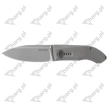 Real Steel Stella Premium Gray Titanium, Stonewashed S35VN by Poltergeist Works (9051)