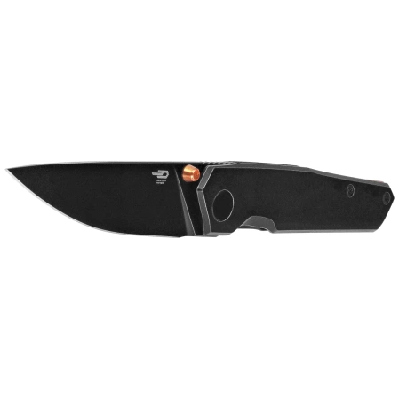 Nóż składany Bestech VK-Kuze Black Titanium, Black Stonewashed MagnaCut by Vulpex Knives (BT2504C)