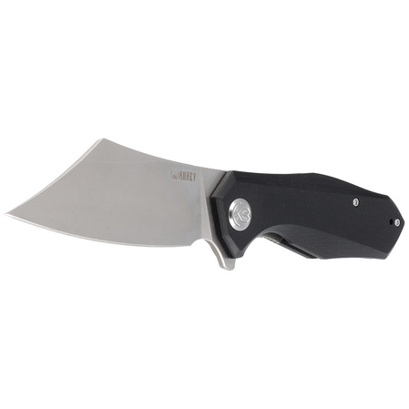 Nóż składany Kubey Echo Black G10, Bead Blasted D2 (KU329A)