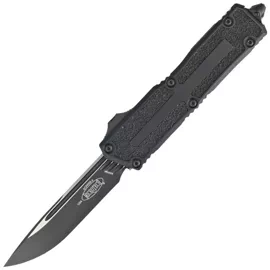 Nóż automatyczny OTF Microtech Scarab II Gen III S/E Black Aluminium, Tactical M390MK by Tony Marfione (1278-1T)