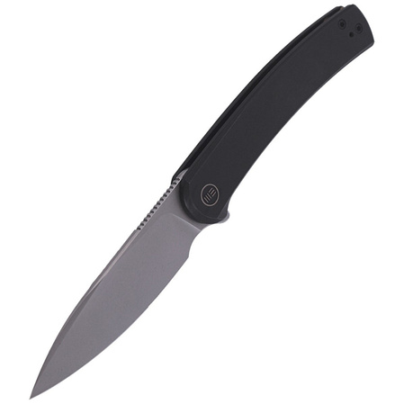 WE Knife Upshot LE No 246/410 Black Ti, Polished Bead Blasted CPM 20CV (2102A)