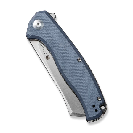 Sencut Knife Traxler Neutral Blue G10, Satin 9Cr18MoV (S20057C-2)