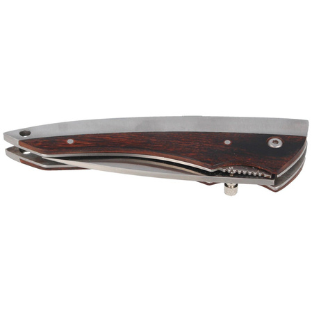 Herbertz Top AISI 420 Wood/Metal brown Plain 110g 70 02/047/10 pocket knife - 288611