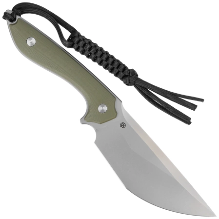 Civivi Concept 22 OD Green G10, Silver Bead Blasted D2 by Tuffknives (Geoff Blauvelt) knife (C21047-2)