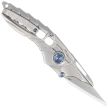 Nóż składany RikeKnife Alien 1 Gray Titanium, Satin M390 (RK-ALIEN1-P)