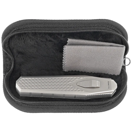 Nóż grawitacyjny Remette Swordfish Titanium / Copper Carbon Fiber, M390 (ZL101A4)