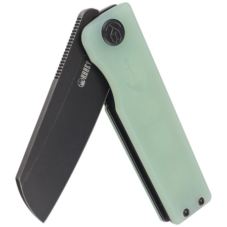 Nóż składany Kubey Knife Sailor Jade G10, Blackwashed AUS-10 by Sekira Sochi (KU317D)