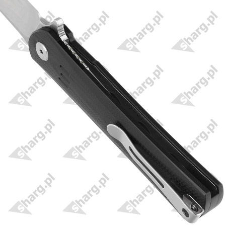 Bestech Kendo Knife Black G10, Stonewashed / Satin D2 (BG06A-1)