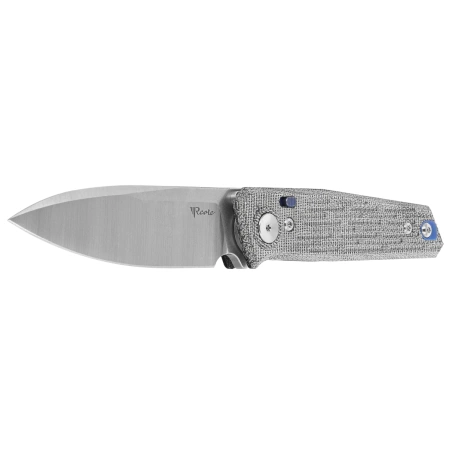 Nóż składany Reate PL-6 Black Micarta, Satin Nitro-V (PL-6 BKM SAT)