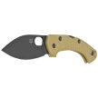 Fox Zero 2.0 Desert Warrior OD Green FRN, Black Top Shield Becut by Jens Ansø knife (FX-311 OD)