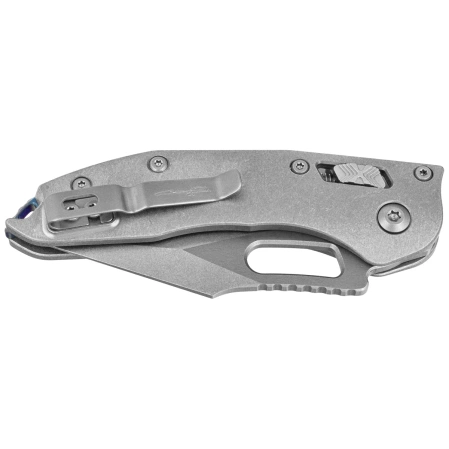 Microtech Marfione Select Stitch Ram-Lok S/E Knife Titanium, Stonewashed M390MK by Borka Blades and Tony Marfione (169RL-10MS2)