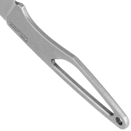 Nóż ANV P100 Naked/Skeletonized, Stonewashed Sleipner (ANVP100-001)