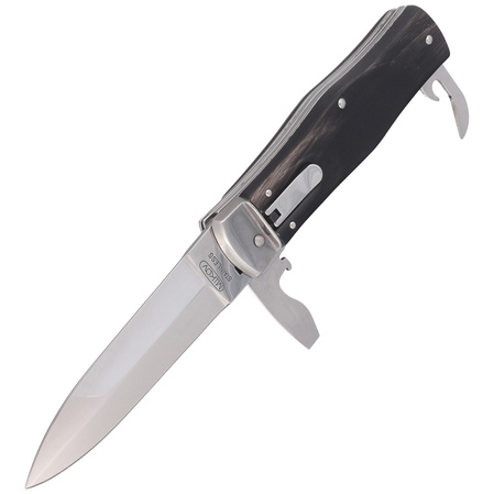Mikov Predator Buffalo Horn, Mirror switchblade (241-NR-3/KP)