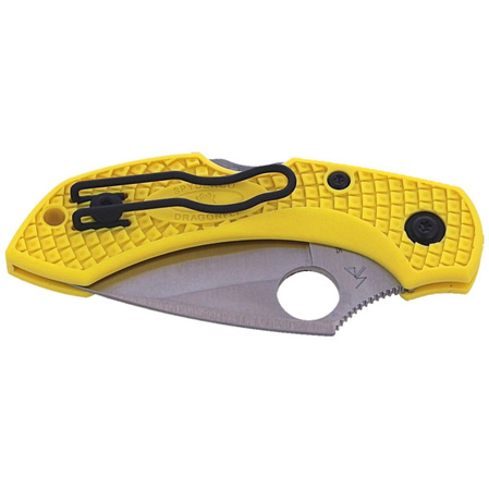 Spyderco DragonFly 2 Salt FRN Yellow, Plain H-1 (C28PYL2)