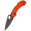 Spyderco DragonFly 2 Lightweight Orange PlainEdge Knife (C28POR2)