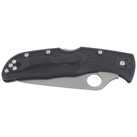 Spyderco Endela FRN Black PlainEdge Knife (C243PBK)