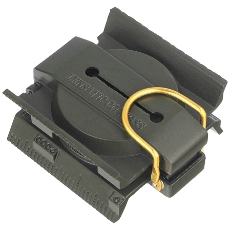 Mil-Tec US Metal Compass with Illumination, Olive (15791500)