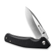 Sencut Slashkin Knife Black G10, Satin D2 (S20066-1)