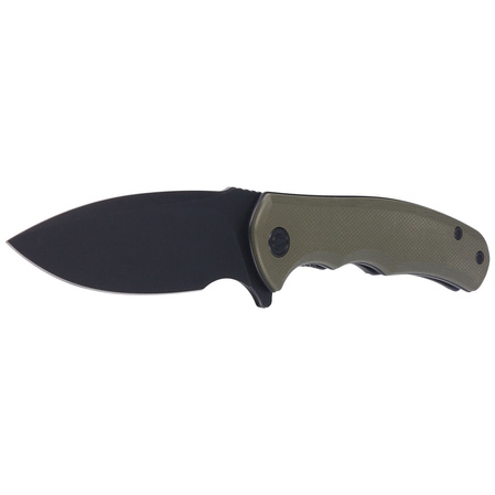 Nóż składany Civivi Mini Praxis Green G10, Black Stonewashed D2 (C18026C-1)