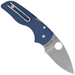 Spyderco Lil' Native Cobalt Blue G10, Satin CPM SPY27 by Eric Glesser (C230GPCBL)