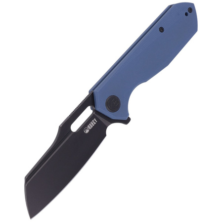 Nóż składany Kubey Atlas Blue G10, Dark Stonewashed 14C28N by Jelly Jerry (KU328B)