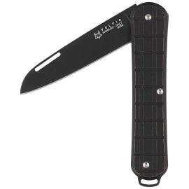 Scyzoryk Fox Vulpis 130 LE No 053/250 Grenade Pattern Black Copper, Black Stonewashed M390 (FX-VPGP130 COB)