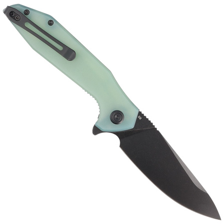Nóż składany Kubey Nova Jade G10, Blackwashed D2 (KU117G)