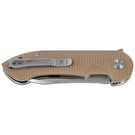 Nóż składany Bestech Torpedo Beige G10, Stonewashed / Satin D2 (BG17B-1)