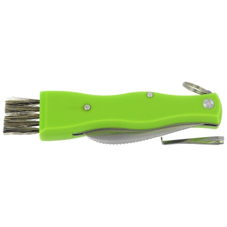 Nóż na grzyby Martinez Albainox Mushroom Green ABS, Satin 3Cr13Mov (18391)