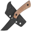 Bestech Step Knife Brown Micarta, Black Stonewashed D2 by Denis Simonutti (BFK06D)