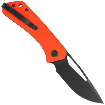 Kubey Thalia Knife Orange G10, Blackwashed 14C28N (KU331O)