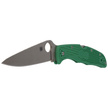Spyderco Endura 4 FRN Green Flat Ground PlainEdge Knife (C10FPGR)