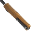 Nóż automatyczny OTF Microtech Combat Troodon Gen III Interceptor Signature Tan Aluminium, Black M390MK by Tony Marfione (1217-1TAS)