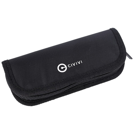 Civivi Synergy3 Black G10, Black Stonewashed Nitro-V by Jim O'Young (C20075D-1)