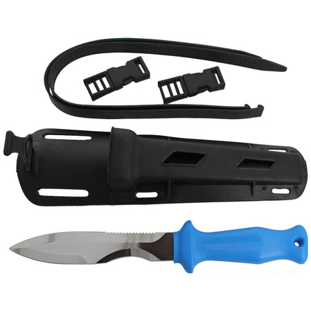MAC Coltellerie SUB 16 Blue Diving Knife 160mm (MC SUB16.B)