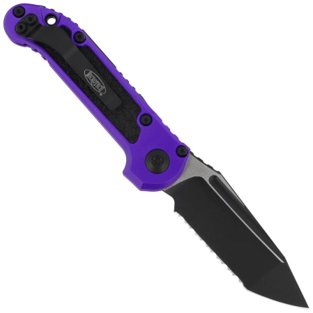 Nóż automatyczny Microtech LUDT Gen III T/E Purple Aluminium, Black F/S M390MK by Tony Marfione (1136-3PU)