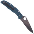 Spyderco Endura 4 Blue FRN K390 Plain knife (C10FPK390)