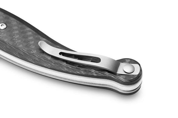 LionSteel Gitano Carbon Fibre, Satin Blade Knife (GT01 CF)