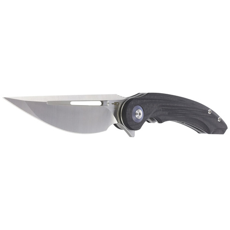 Nóż składany Bestech Irida Carbon Fiber / Black G10, Satin 14C28N by Kombou (BG25D)