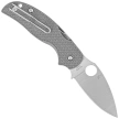 Spyderco Sage 5 Grey FRN, Satin Maxamet by Sal Glesser (C123PGY)