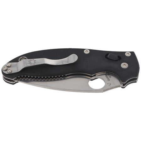 Spyderco Manix 2 Knife Black G10, Satin CPM S30V by Eric Glesser (C101GP2)