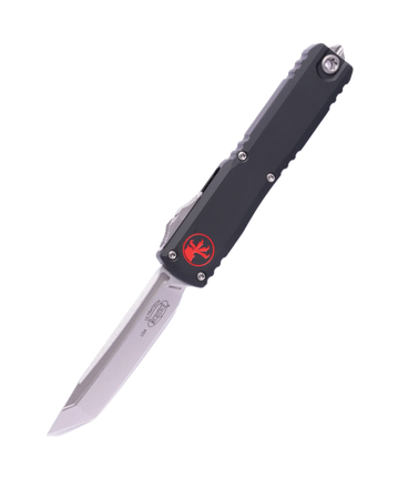 Microtech Ultratech Gen III ZBP T/E RSK OTF Knife Black Aluminum, Stonewashed M390MK by Tony Marfione (1123-10RSK)