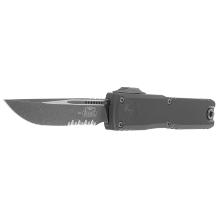 Nóż automatyczny OTF Microtech Ultratech Gen III ZBP S/E Natural Clear Aluminium, Apocalyptic P/S M390MK by Tony Marfione (1121-11APNC)