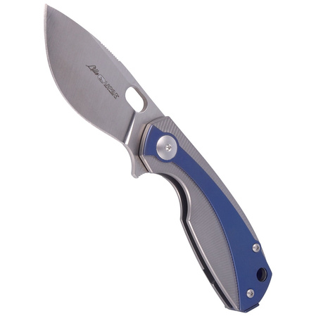 Viper Lille Blue Titanium, Satin M390 by Jesper Voxnæs Knife (V5962TIBL)