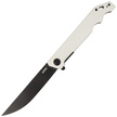 Kubey Knife Pylades Ivory G10, Blackwash AUS-10 (KU253D)