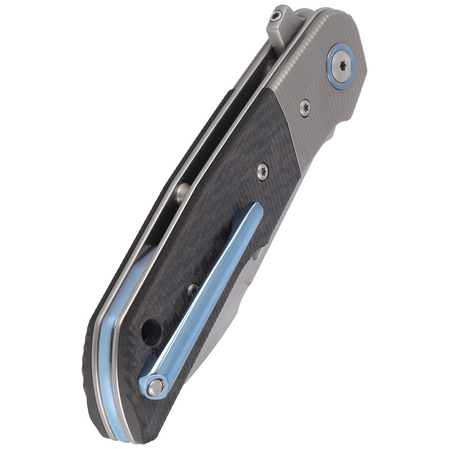 MKM Clap Carbon Fiber, Satin M390 by Bob Terzuola knife (MK LS01-CT)