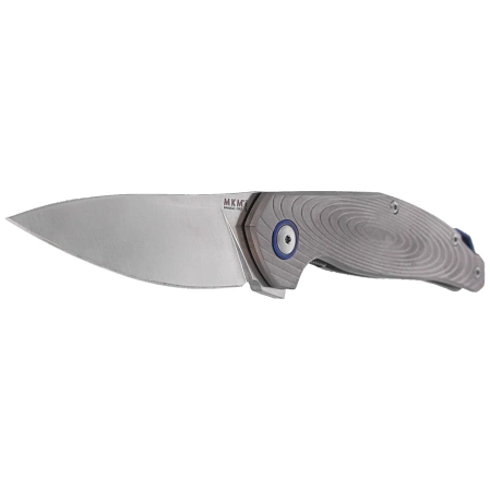 Nóż składany MKM Goccia Bead Blasted Titanium, Satin M390 by Jens Ansø (MKGC-T)