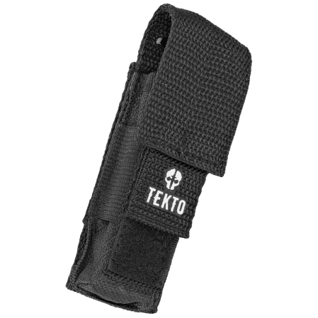 Nóż składany Tekto F2 Bravo Black Forged Carbon Fiber, Silver HW/Clip, Satin D2