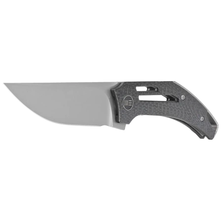 Nóż składany WE Knife Speedliner Twill Carbon Fiber, Silver Bead Blasted CPM 20CV by Tashi Bharucha (WE22045B-1)